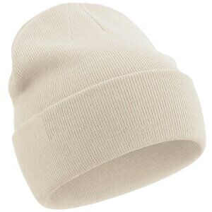 100% Cotton Unisex Winter Beanie Hat - Soft Warm Knit Cuffed Skull Cap